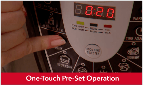 One-Touch Preset Operation