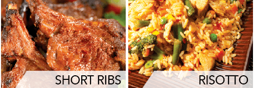 short ribs & risotto